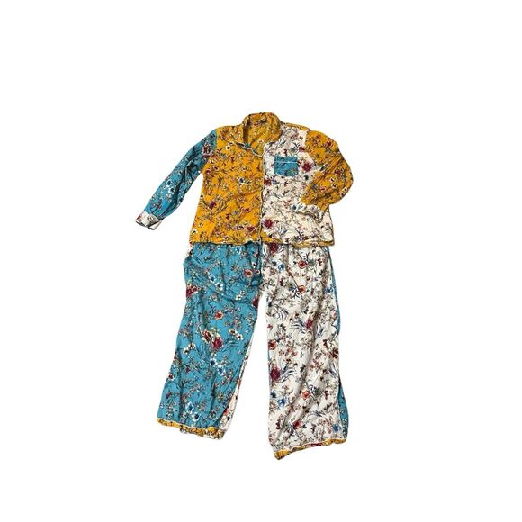 Exclusively signals floral pajamas set Xl 2X - Picture 1 of 11